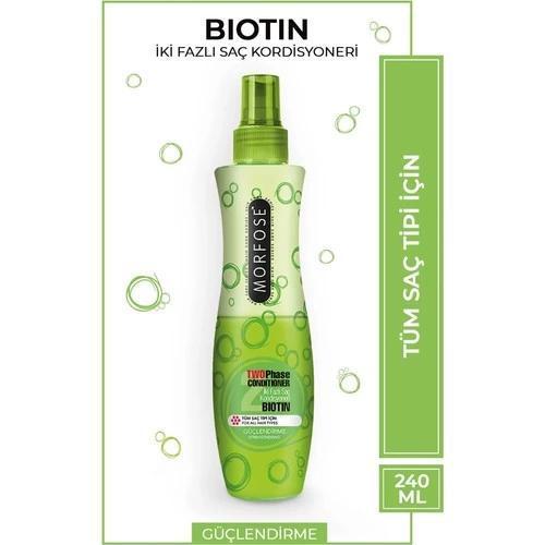 morfose Biotin Çift Fazlı Saç Kondisyoner Fön Suyu 240 ml