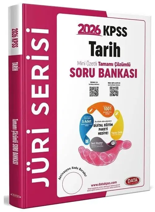 Data 2026 KPSS Tarih Jüri Soru Bankası Çözümlü Data Yayınları
