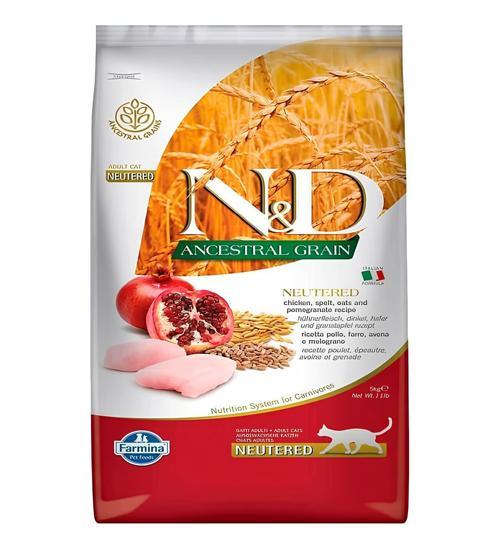 Ancestral Grain Düşük Tahıllı Tavuk ve Narlı 10 Kg Kısırlaştırılmış Yetişkin Kedi Maması