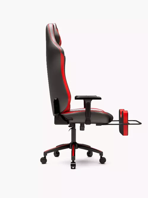 Gaming Valor 1590B0511 Ayak Uzatmalı Profesyonel Oyuncu Koltuğu - Kırmızı Antrasit Kumaş