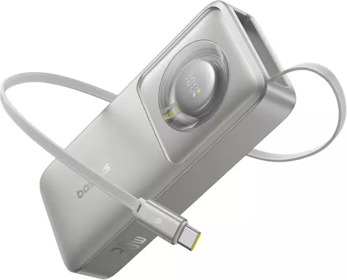 Free2Pull 30W 10.000mAh Gri Taşınabilir Şarj Cihazı  Powerbank