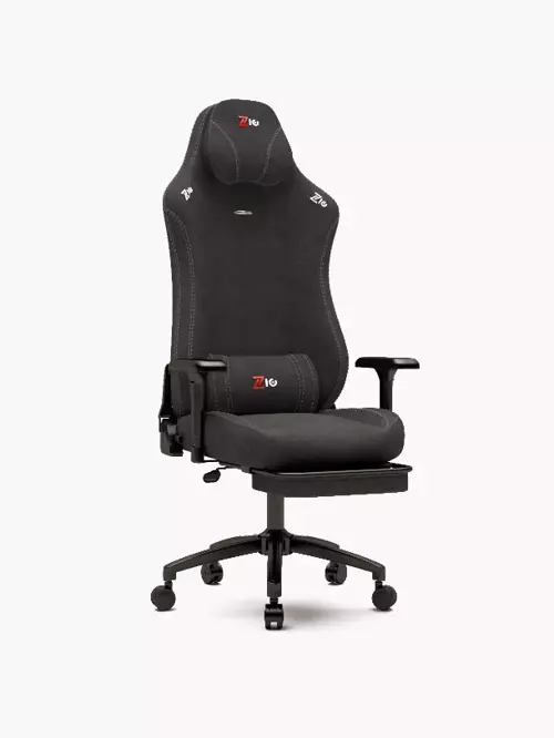Gaming Valor 1590B1110 Ayak Uzatmalı Profesyonel Oyuncu Koltuğu - Antrasit (Jet Black) Kumaş