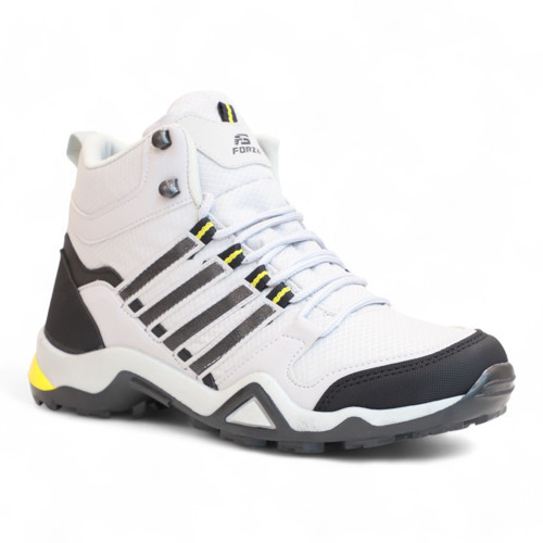 2226-Forza Anatomik Kaydırmaz Tabanlı Soft Shell Outdoor Trekking Erkek Bağcıklı Spor Bot - NKT02226-gri-40