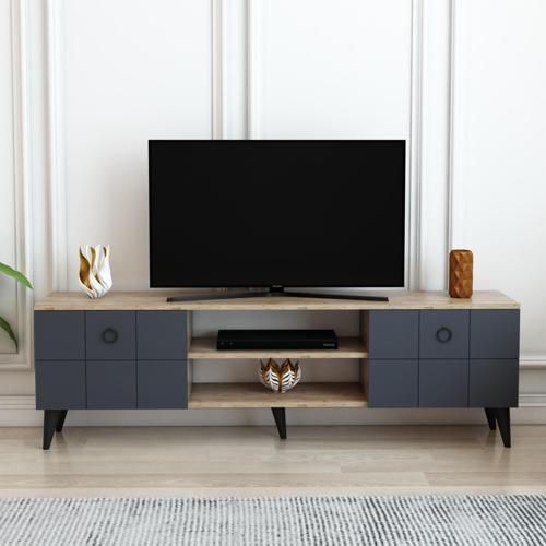 TV Sehpası Roma Atlantik Antrasit A01 160 cm