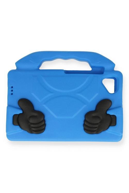 Samsung Galaxy Tab A9 Kılıf Like Stantlı Tablet Silikon - Mavi