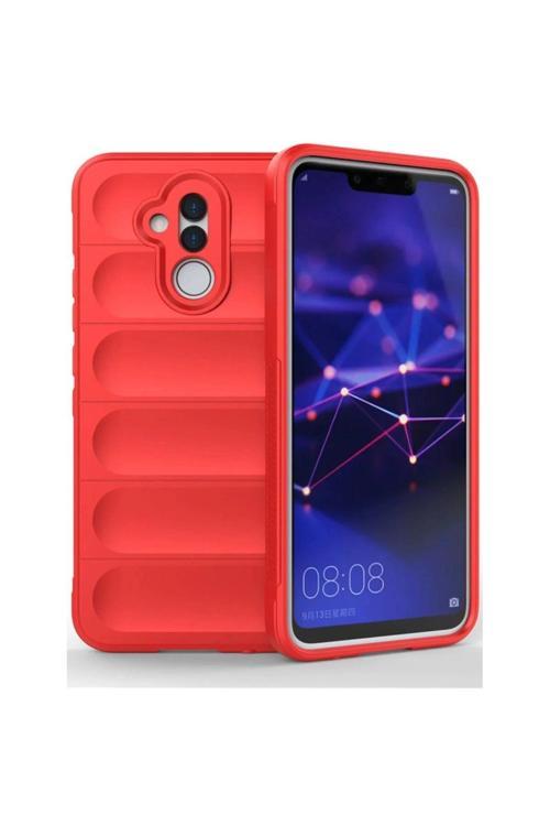 Huawei Mate 20 Lite Kılıf Optimum Silikon - Kırmızı