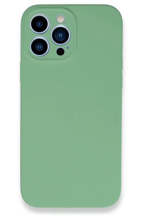 iPhone 13 Pro Max Kılıf Lansman Legant Silikon - Yeşil