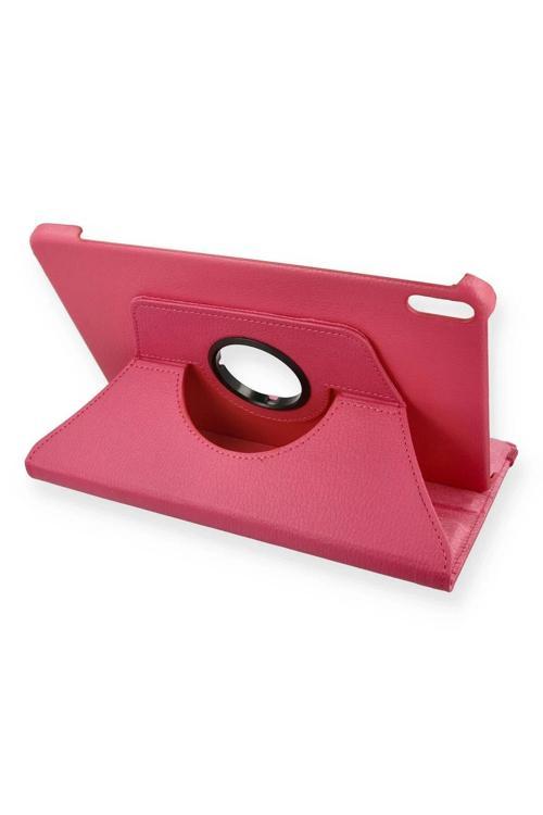Huawei MatePad Pro 10.8 Kılıf 360 Tablet Deri Kılıf - Pembe