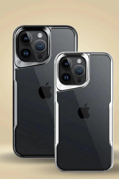 iPhone 14 Pro Max Kılıf Boyi Silikon Kapak - Derin Mor