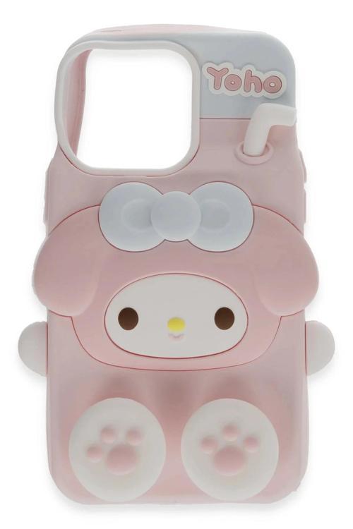 iPhone 15 Pro Max Kılıf Poky Karakter Silikon Kapak - Desen 2