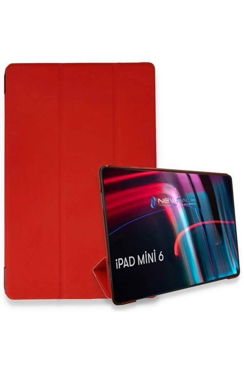 iPad Mini 6 Kılıf Tablet Smart Kılıf - Kırmızı