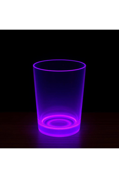 Partyglow Neon Mor Bardak 8.5 X 10.5 Cm - Lisinya