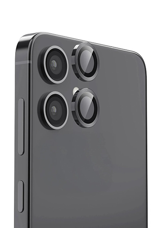 Samsung Galaxy A06 Raze Metal Kamera Lens - Siyah