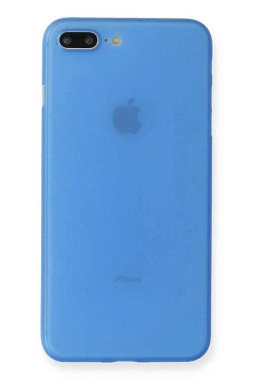 iPhone 7 Plus Kılıf PP Ultra İnce Kapak - Mavi