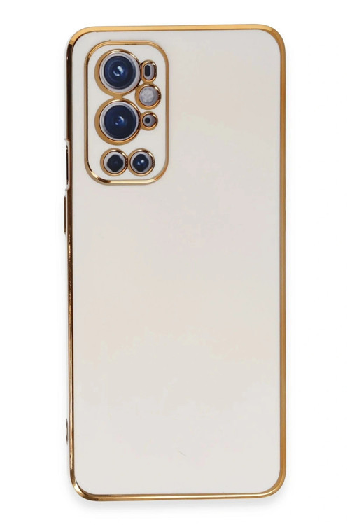 One Plus 9 Pro Kılıf Volet Silikon - Beyaz