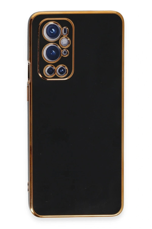 One Plus 9 Pro Kılıf Volet Silikon - Siyah