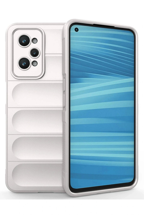 Realme GT2 5G Kılıf Optimum Silikon - Krem