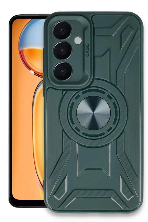 Samsung Galaxy A15 4G Kılıf Lincoln Silikon - Koyu Yeşil