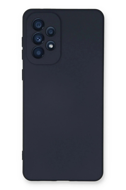 Samsung Galaxy A33 5G Kılıf Nano içi Kadife Silikon - Lacivert