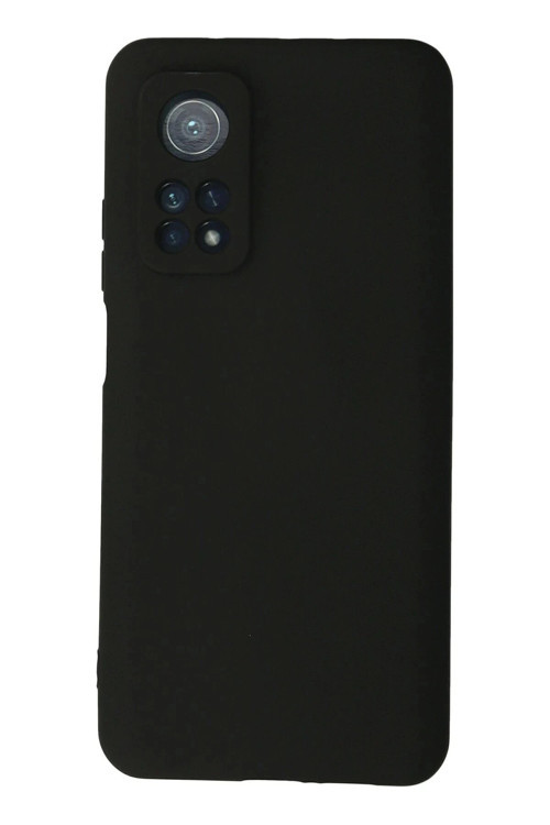 Xiaomi Mi 10T Kılıf First Silikon - Siyah