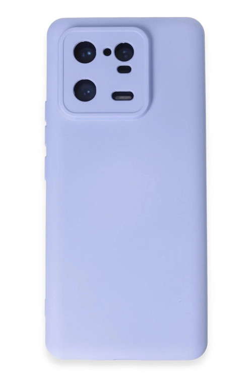 Xiaomi Mi 13 Pro Kılıf Nano içi Kadife Silikon - Lila