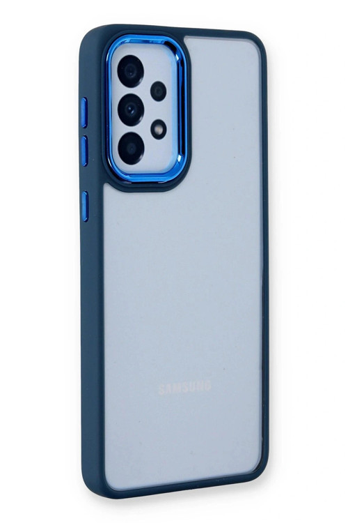 Samsung Galaxy A73 5G Kılıf Dora Kapak - Mavi