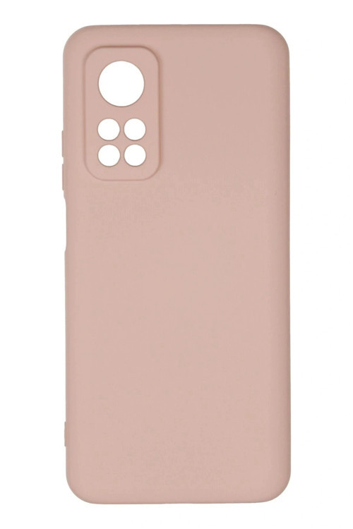 Xiaomi Mi 10T Kılıf Nano içi Kadife Silikon - Pudra