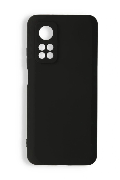 Xiaomi Mi 10T Kılıf Nano içi Kadife Silikon - Siyah