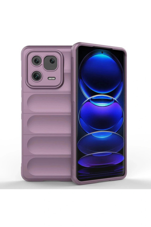 Xiaomi Mi 13 Pro Kılıf Optimum Silikon - Mor