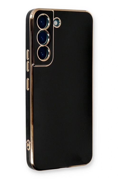 Samsung Galaxy S21 FE Kılıf Volet Silikon - Siyah