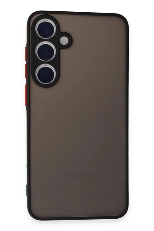 Samsung Galaxy S24 Plus Kılıf Montreal Silikon Kapak - Siyah
