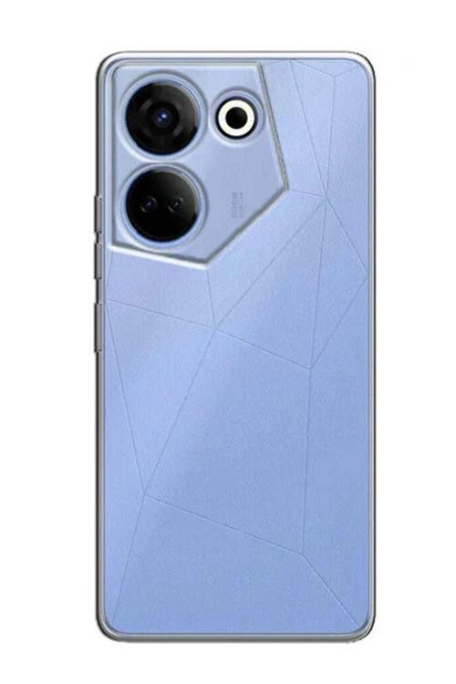 Tecno Camon 20 Pro 5G Kılıf Lüx Şeffaf Silikon