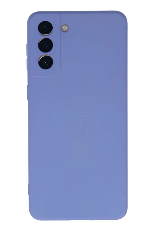 Samsung Galaxy S21 Plus Kılıf Nano içi Kadife Silikon - Lila
