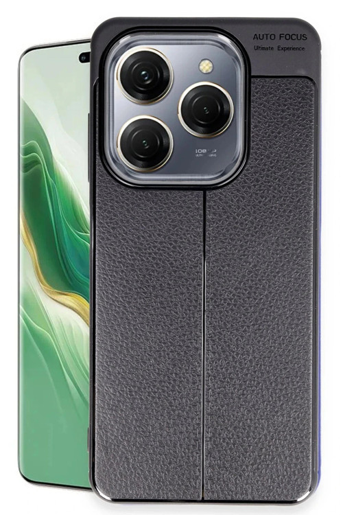 Tecno Spark 20 Pro Kılıf Auto Focus Kapak - Siyah