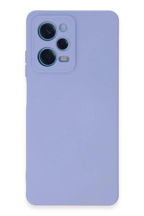 Xiaomi Redmi Note 12 Pro 5G Kılıf Nano içi Kadife Silikon - Lila