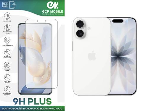 Iphone 17 ile Uyumlu Ekran Koruyucu MAT Parmak İzi Bırakmayan Esnek Nano Kırılmayan