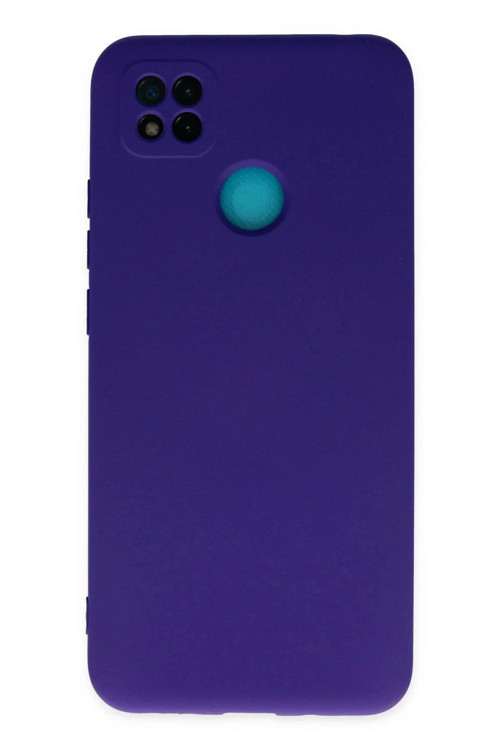Xiaomi Redmi 9C Kılıf Nano içi Kadife Silikon - Mor