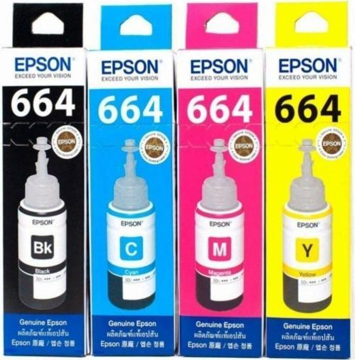 Epson T6641-6642-6643-6644 Mürekkep Seti