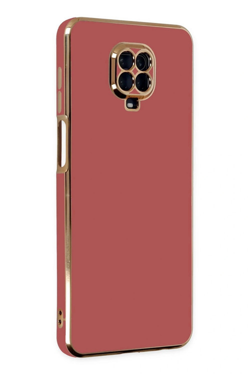 Xiaomi Redmi Note 9 Pro Kılıf Volet Silikon - Kırmızı