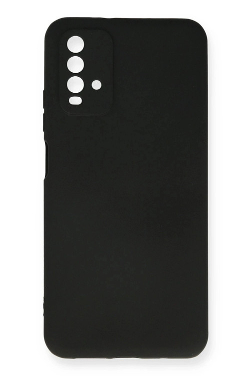 Xiaomi Redmi 9T Kılıf First Silikon - Siyah