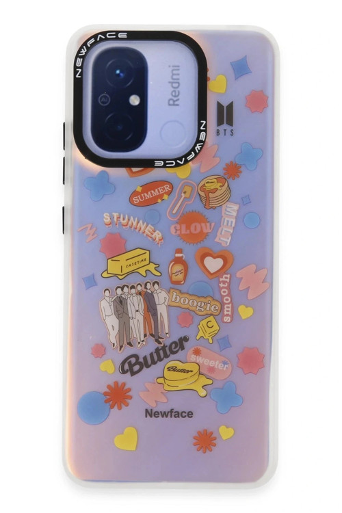 Xiaomi Redmi 12C Kılıf Estoril Desenli Kapak - Estoril - 16