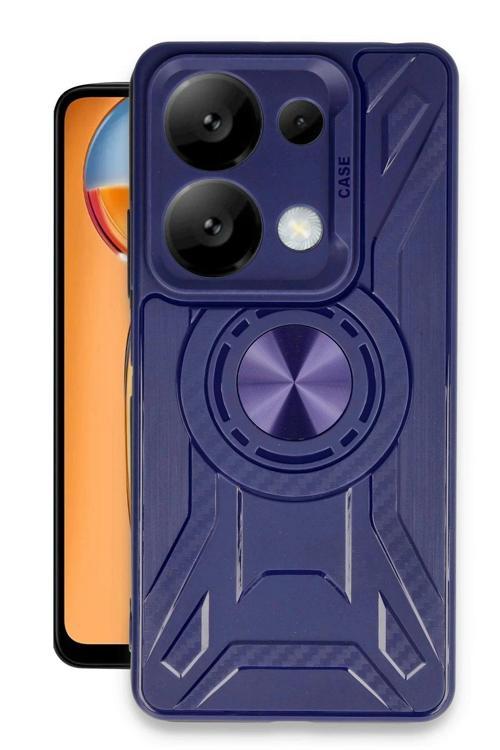 Xiaomi Redmi Note 13 Pro 4G Kılıf Lincoln Silikon - Lacivert