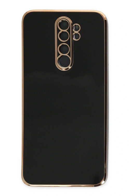 Xiaomi Redmi Note 8 Pro Kılıf Volet Silikon - Siyah