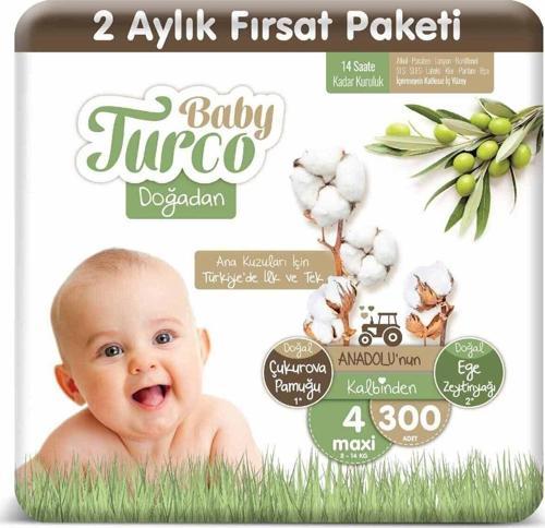 Doğadan 4 Numara Maxi 300 Adet