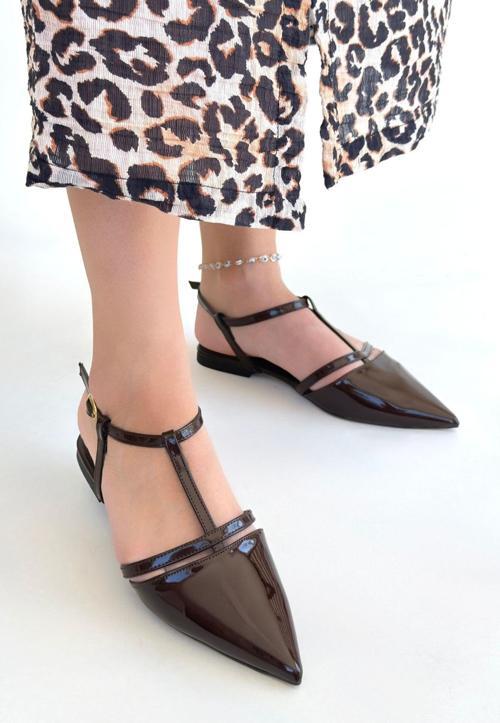 Kahverengi Rugan Babet Ayakkabı