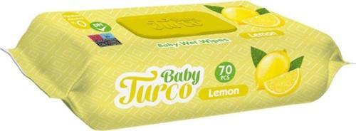 Limon Kokulu 70 Yaprak Islak Bebek Havlusu (1 x 70 Adet)