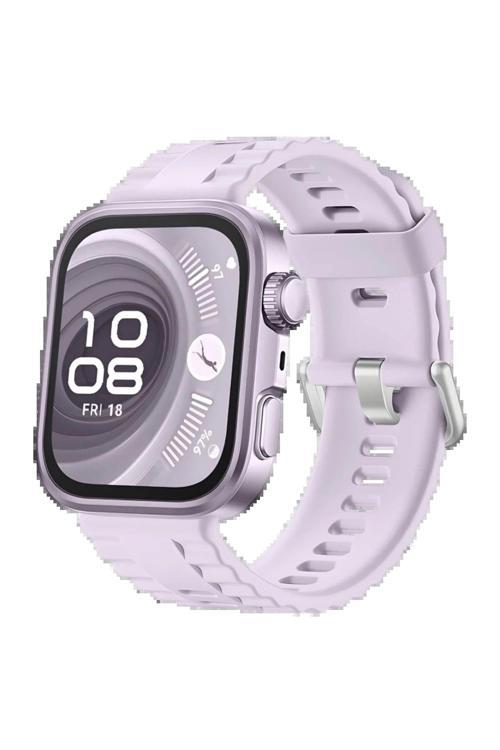 Huawei Fit 4 Nova Silikon Kordon - Lila-(5796)