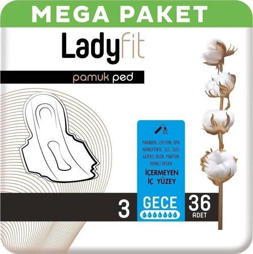 Pamuk Mega Gece 36 Ped