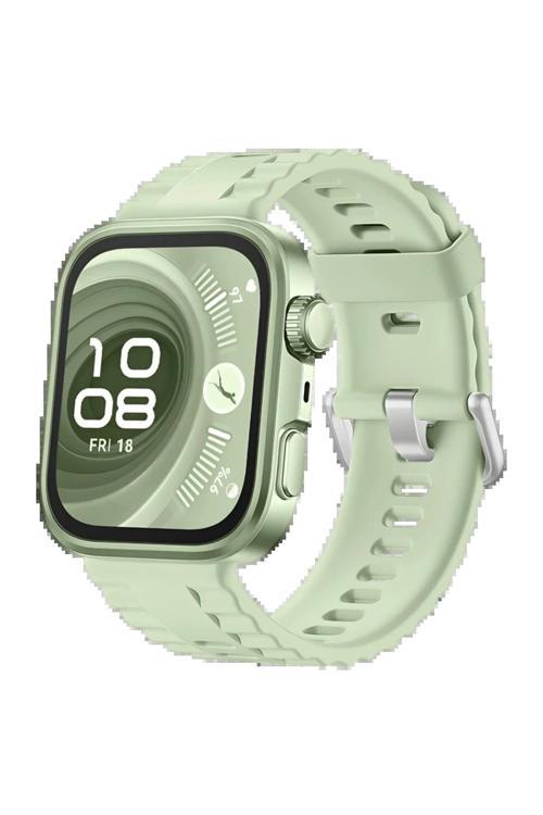 Huawei Fit 4 Nova Silikon Kordon - Açık Yeşil-(5796)