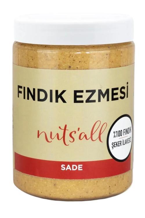 Sade Fındık Ezmesi - %100 Fındık - 1 Kg